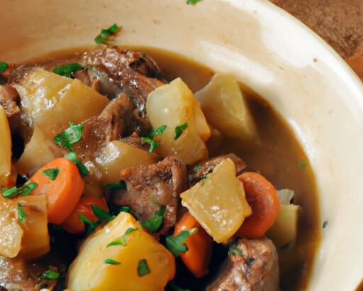 Hearty Beef and Potato Stew: A Comfort Food Classic Recipe