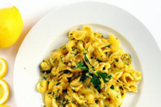 Zesty Lemon Ricotta Pasta: A Creamy, Bright Delight Recipe