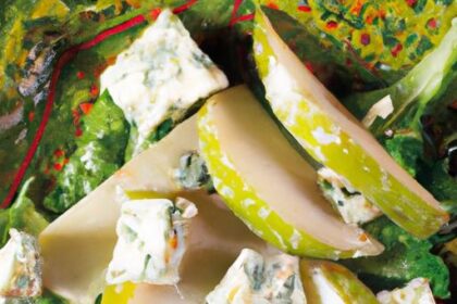 Fresh Pear & Blue Cheese Salad: A Perfect Flavor Fusion