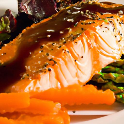 Tangy Balsamic Glazed Salmon: A Flavorful healthy delight