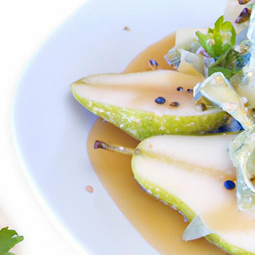 Fresh Pear & Blue Cheese salad: A Perfect Flavor Fusion