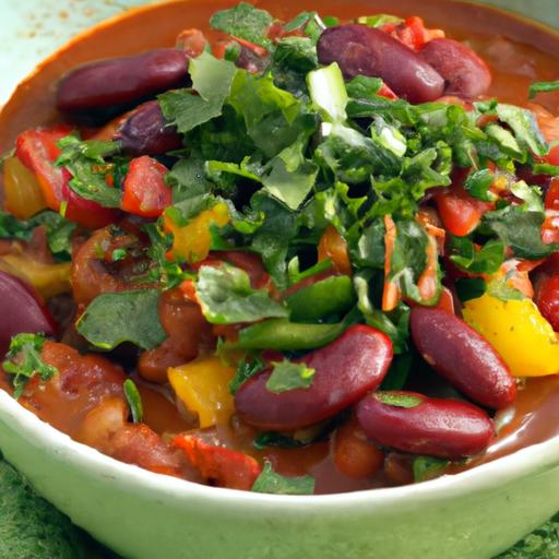 hearty Vegetable & bean Chili: A Flavorful Comfort Classic