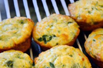 Wholesome Spinach and Cheese Muffins: A Savory Delight Recipe