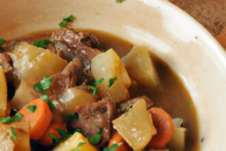 Hearty Beef and Potato Stew: A Comfort Food Classic Recipe